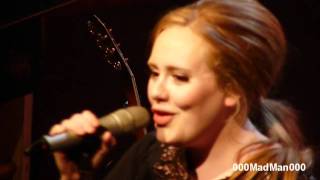 Adele  10 Rumour has it  Full Paris Live Concert HD at La Cigale 4 Apr 2011 [upl. by Yatnahc]