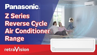 Panasonic Z Series Reverse Cycle Air Conditioner Range [upl. by Aihsenod]