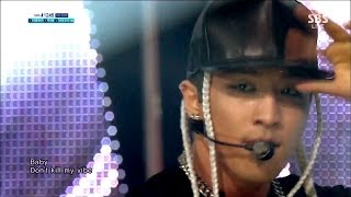 TAEYANG COMEBACK1110SBS InkigayoRINGA LINGA [upl. by Eugenides]