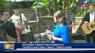 Real World Cover by Matchbox Twenty Too on KUSI News [upl. by Koffler]