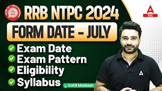 RRB NTPC 2024  RRB NTPC Syllabus Exam Date Exam Pattern Eligibility  By Sahil Madaan [upl. by Ormand]