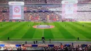 Faryl Smith singing live at The Johnstones Paint Trophy Final Wembley Stadium [upl. by Akeber]