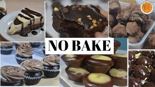 5 No Bake Chocolate Dessert Recipes [upl. by Braeunig]