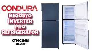 Condura Negosyo Inverter Pro Refrigerator CTD102MNI refnapangnegosyo  Ann Rivera [upl. by Belter]