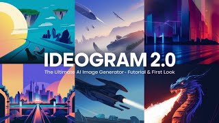 Ideogram 20 The Ultimate AI Image Generator  Full Tutorial amp First Look [upl. by Nare]