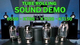 KT88 6550 KT120 KT150  Best sound demo with Qualio IQ [upl. by Gamal]