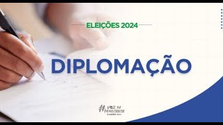 Sessão de Diplomação dos Eleitos e Suplentes das Eleições Municipais de 20241212202418h [upl. by Rimisac]