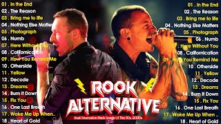 Alternative Rock Of The 90s 2000s  Evanescence Nickelback Linkin park Creed AudioSlave Hinder [upl. by Tiraj898]