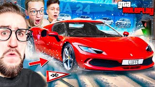 ЭТОГО НЕ МОЖЕТ БЫТЬ ВЫБИЛ НОВУЮ FERRARI 296 GTB ПРОШЕЛ ЗИМНИЙ ПРОПУСК 2025 на 100 GTA 5 RP [upl. by Ahseuqram]