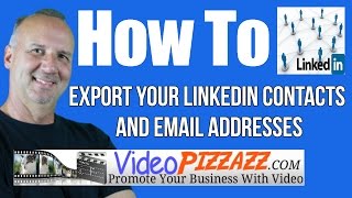 How To Export Your Contacts and Email Addresses From Linkedin  Export Linkedin Connections to CSV [upl. by Nojel212]