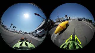 Seal Beach Meetup with a Velomobile Rider [upl. by Boycey]