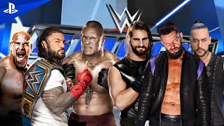 Team Brock Lesnar Vs Team Finn Bálor Tag Team Match Tonight  WWE 2K23 [upl. by Adamsun]