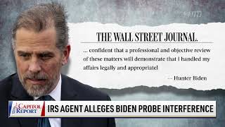 IRS Whistleblower Speaks Out Allegations of Political Interference in Hunter Biden Investigation [upl. by Heloise710]