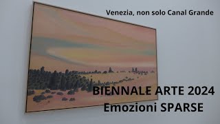 BIENNALE ARTE 2024 Emozioni sparse venezia biennalearte [upl. by Mckale]