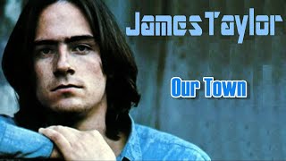 Our Town  James Taylor Karaoke [upl. by Aneger]