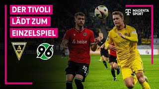 Alemannia Aachen  Hannover 96 II Highlights mit LiveKommentar  3 Liga  MAGENTA SPORT [upl. by Gelman815]