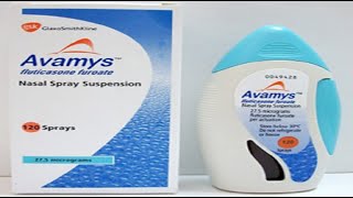 أفاميس بخاخ لعلاج التهابات الانف Avamys Nasal Spray [upl. by Aibonez99]