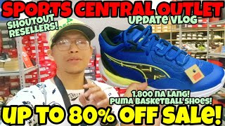 SPORTS CENTRAL UPDATE 70 to 80 OFF PWEDE NA HUMAKOT RESELLERS [upl. by Ahseia]