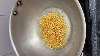 How to make popcorns at home 2 minutes recipe  easy cooking recipe popcorn [upl. by Knepper]