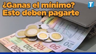 ¿Ganas el mínimo Esto deben pagarte a partir de este 2024 [upl. by Cibis]