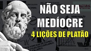 4 Lições de Platão  Filosofia 1 [upl. by Polak94]