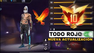 EL MEJOR BOTON DE DISPARO PARA FREE FIRE TODO ROJO CONFIGURACIÓN INTERNA [upl. by Jona]