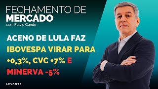 Ibovespa 03 Nasdaq 17 Dow 12 Dólar R 522 CVCB3 7 e BEEF3 5 [upl. by Aicargatla367]