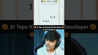 ajjubhai iq test funny ajjubhai totalgaming comedy [upl. by Zurc]