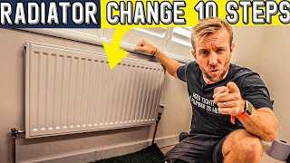 10 STEPS HOW TO CHANGE YOUR RADIATOR [upl. by Zakarias524]