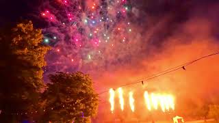 Epic May Ball Fireworks at Trinity College Cambridge 2024 [upl. by Rasec]