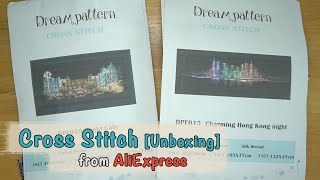 Cross Stitch AliExpress Unboxing [upl. by Gayn]