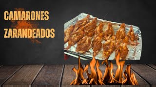 RECETA CAMARONES ZARANDEADOS en horno [upl. by Gladine]