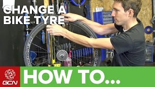 How To Change A Bike Tyre [upl. by Yeznil]