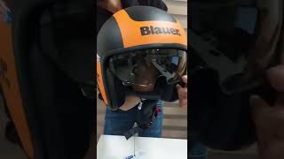 STEELBIRD BLAUER HELMET UNBOXING  OPEN FACE HELMET [upl. by Rodavlas871]