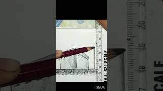 Makka madina drawing shortshare allworld viralvideo viralvideo [upl. by Krasnoff307]