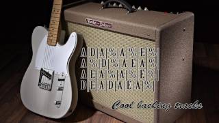 country backing track in A  Albert lee style jam [upl. by Esilanna]