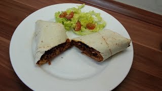 Hackfleisch Wrap zum späten Frühstück [upl. by Asil]