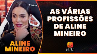 DO AEROPORTO PARA A TV  MINHA TRAJETÓRIA PROFISSIONAL  ALINE MINEIRO  LINK PODCAST [upl. by Sev]