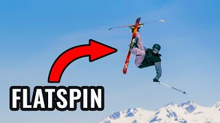 How To Flatspin 360 On Skis [upl. by Scotti]