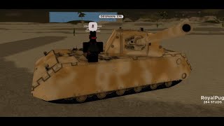 NEW MAUS TANK LOCATION AND SHOWCASE War Tycoon [upl. by Ilanos]