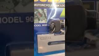 Solex hardened steel Disc Lock [upl. by Garold890]