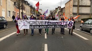 Droits des femmes  des inégalités salariales persistantes [upl. by Ahsocin]