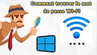 Comment trouver mot de passe WiFi dans Windows [upl. by Daryn]