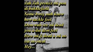 Popcaan  Jah Jah Protect Me Lyrics Video [upl. by Theodore]