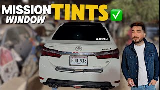 Corolla restoration 😍 window tints krwa Li again 😍 interior ka kia kruN [upl. by Eiser]