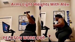 Peloton Arms amp Light Weights With Alex [upl. by Nnaeirelav631]