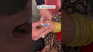 Iv cannula technique iv cannula kaise lagaya jata hai hospital doctor viralvideo Drxkaif0 [upl. by Dlopoel]