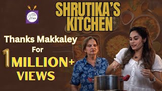 Shrutikas mom giving her a task  Budget cooking  🥄Media Masons Kitchen 🍴 shrutika shrutikaarjun [upl. by Nimzay992]