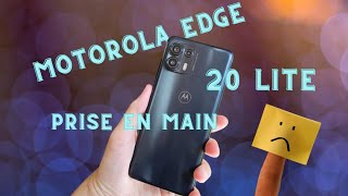 Motorola edge 20 lite prise en main et jai envie de pleurer [upl. by Ylrae]