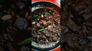 Kolija Bhuna 😋  Kolija Buna masala recipe  Yummy Bhuna Kolija 😋 shorts mutton [upl. by Godwin]